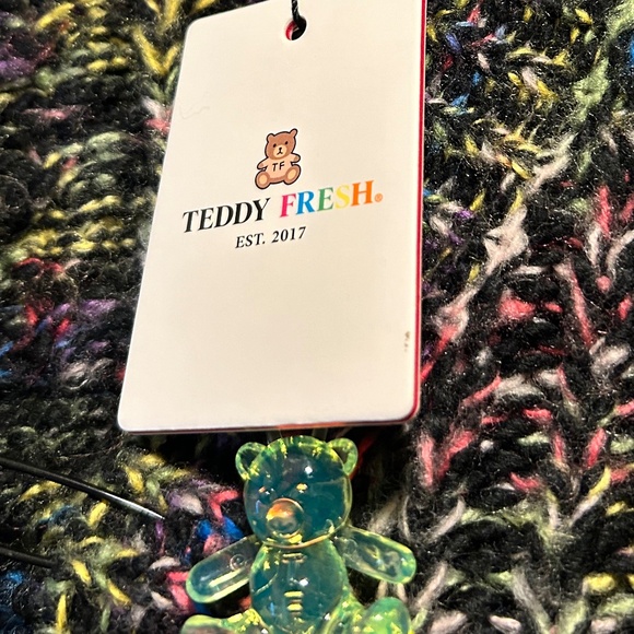 Teddy Fresh Cable Knit Tie Cardigan - Picture 4 of 4